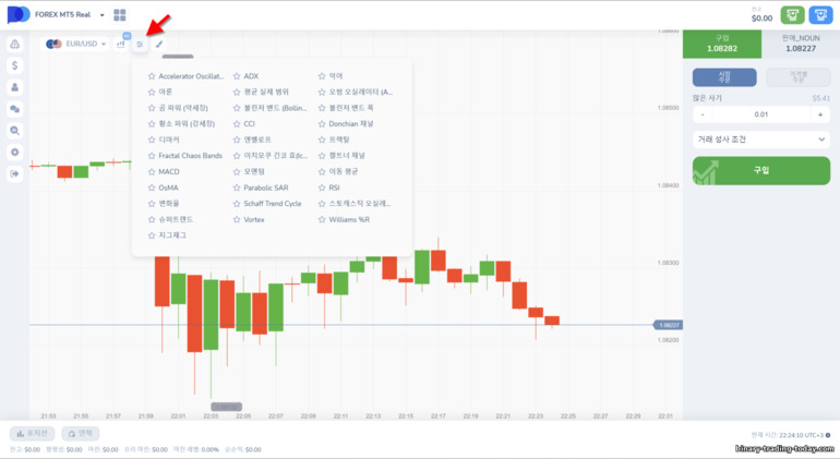 Pocket Option 브로커 플랫폼의 외환