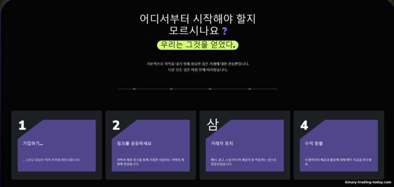 Affiliate Top 제휴 프로그램 작업을 위한 4단계