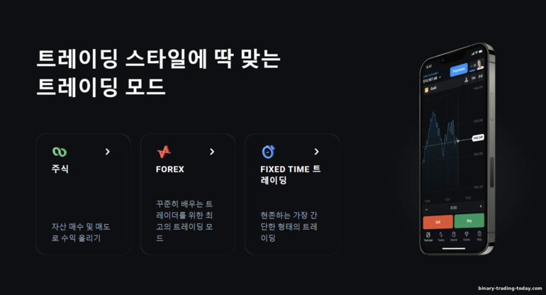 OlympTrade 브로커 거래 플랫폼