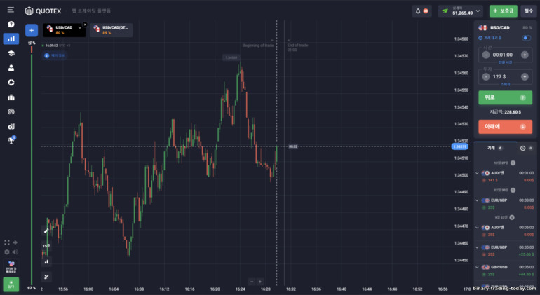 Quotex 브로커 거래 플랫폼