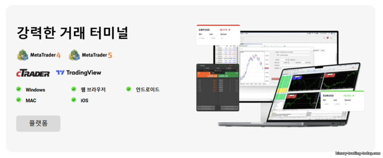 IC Markets 트레이딩 플랫폼 IC Markets 트레이딩 플랫폼